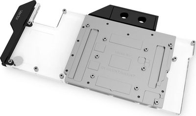 Bllok uji GPU EK Water Blocks EK-Quantum Vector N+ RX 6800XT/6900XT, për ftohje t’plotë t’kartës grafike SAPPHIRE NITRO+, D-RGB, transparent