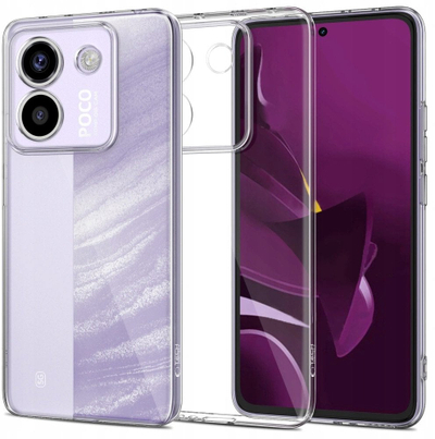 Mbulesë telefoni Tech-Protect FlexAir për Xiaomi Poco M7 Pro 5G, TPU, transparente