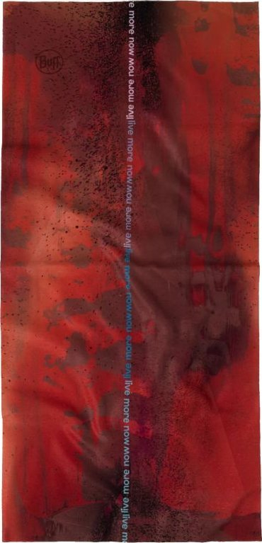 Shall multifunksional Buff Original EcoStretch, UPF 50, prej poliestëri të ricikluar, Ativ Cinnamon e kuqe
