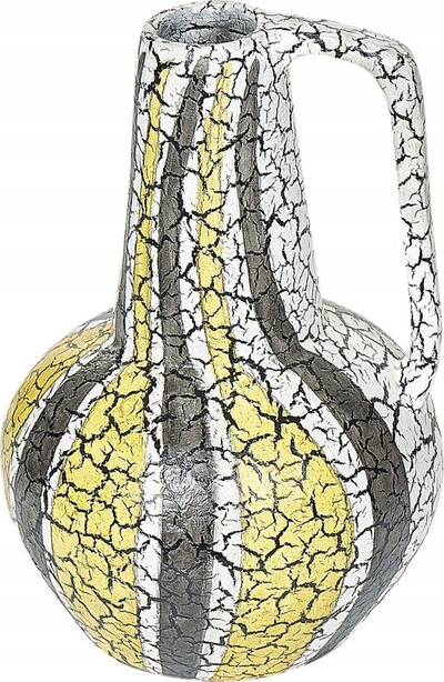 Vazo dekorative Beliani MALAKKA, terrakotë, 34 cm, shumëngjyrëshe