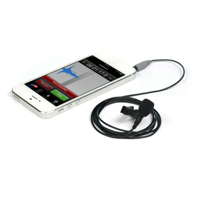 Mikrofon lavalier Rode SmartLav Plus, TRRS për smartphone, kondensator omnidireksional, i zi