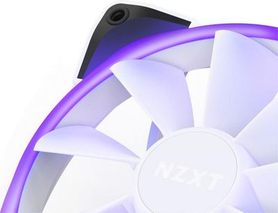 Ventilator për kompjuter Nzxt Aer RGB 2 120mm, i bardhë