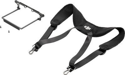 Set aksesorësh për DJI RC Plus, rrip shpatulle dhe mbajtëse beli, ngjyrë e zezë