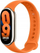 Rrip dore Xiaomi Smart Band 8, zëvendësues, silikoni, portokalli