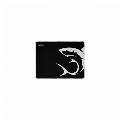 Mousepad gaming White Shark SHARK L, madhësi L, 3mm, i zi me të bardha