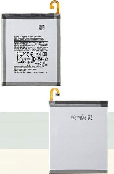 Батерија за телефон Samsung EB-BA750, 3300mAh, литиум-јонска, сребрена