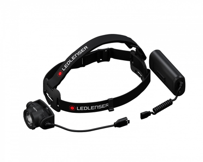 Llambë koke Ledlenser H15R Core, e rikarikueshme, 250 m, e zezë