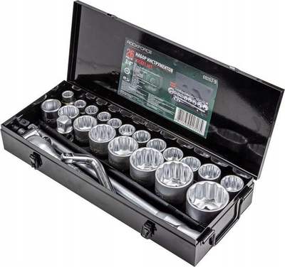 Set çelësa gola Rockforce Socket Wrench 26 copë, 3/4", 17 65mm