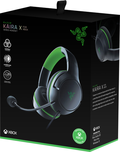 Kufje Razer Kaira X për Xbox, të zeza