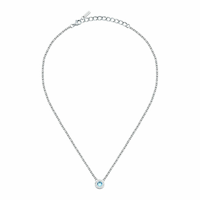 Qafore elegante për femra TRUSSARDI, e argjendtë/kaltër