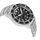 Orë Emporio Armani AR11787 World Explorer, me diell, 42mm, argjendt me kornizë të zezë