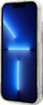 Kapak telefoni Karl Lagerfeld Liquid Glitter Monogram për iPhone 14 Plus 6.7", i fortë, i zi