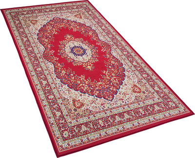 Tapet KARAMAN Area Rug, 80 x 150 cm, antirrëshqitës, i kuq