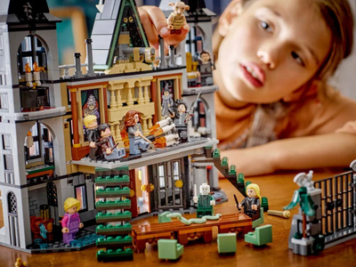 Lodër ndërtimi LEGO Harry Potter Malfoy Manor 76453, set kreativ, për fëmijë 10+, shumëngjyrëshe