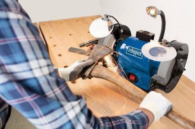 Grirëse Scheppach BG150, motor 0.5HP, e kaltër