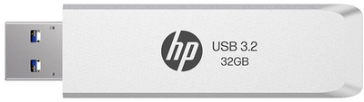 USB флеш HP 819w, 32GB, USB 3.2, сребрена