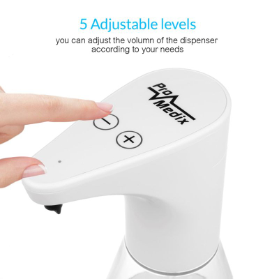 Dispenser automatik sapuni ProMedix, 480ml, me sensor, i bardhë