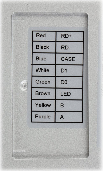Lexues afërsie me tastierë Dahua ASR2101A-ME, RS-485 Wiegand, i zi