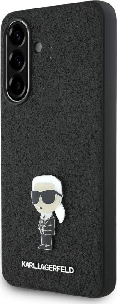 Заштитна корица Karl Lagerfeld за Samsung Galaxy A36 5G, TPU PC, со сјај, сребрена