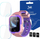 Fletë mbrojtëse ekrani 3mk Watch Protection, për oren inteligjente për kalamaj Garett Kids Rex 4G M, set me 3 copë, transparente