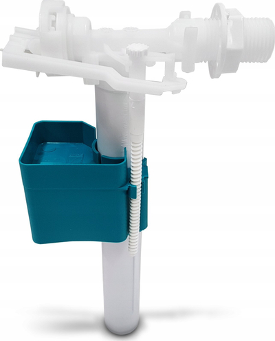 Valvul furnizimi Inter-Sano Side Compact, 3/8", plastike, e bardhë