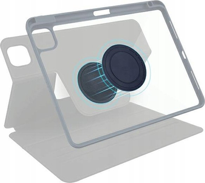Mbrojtëse tableti Uniq Rovus për iPad Pro 11 Air 10.9, rrotullim 360°, me qëndrim, blu e errët