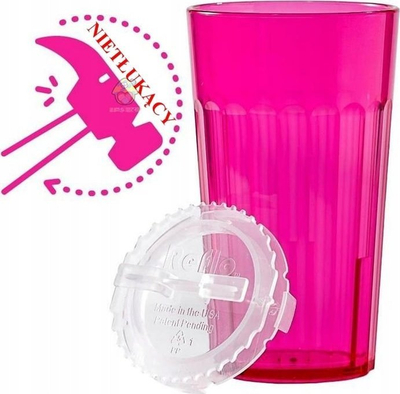 Gotë trajnimi Reflo Smart Cup, plastike e pathyeshme, rozë