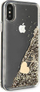 Mbështjellës telefoni Guess Glitter, për iPhone X XS, plastikë, ngjyrë ari
