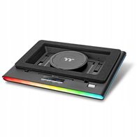Bazë ftohëse për laptop Thermaltake Massive Extreme, deri 18", ndriçim RGB, e zezë