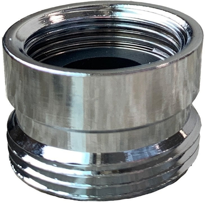 Adaptor hidraulik Arco Combi, 3/8" x 1/2", bronz, krom