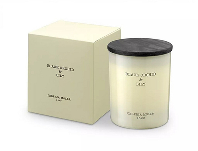Qiri aromatik Cereria Mollá Black Orchid & Lily, 230 g