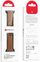 Rrip ore Forcell F Design FA20 për Apple Watch 38 40 41mm, lëkurë eko, kafe