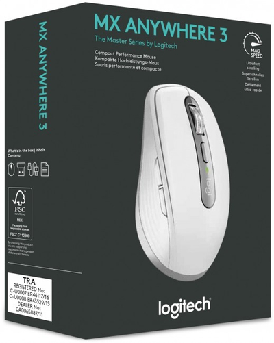 Maus Logitech MX Anywhere 3, i hirtë