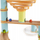 Lojë ndërtime Boppi Bamboo Marble Run Starter Pack 815005A, pistë me guralecë, bambu miqësore me mjedisin, shumëngjyrëshe