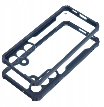 Mbulesë mbrojtëse Durable Case për Samsung Galaxy A26 5G, pjesa mrapa transparente, anë gome, transparente