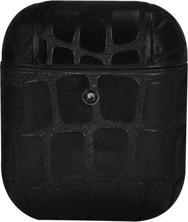 Mbështjellës për AirPods TerraTec AirBox Stone Pattern, mbrojtës, i zi