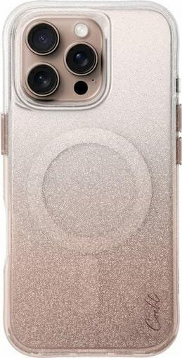 Kapak telefoni Uniq Coehl Lumino për iPhone 16 Pro 6.3", me karikim magnetik, rozë gold