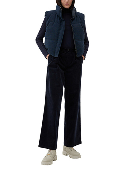 Bluzë S.Oliver Slim Fit, e kaltër