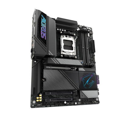 Pllakë amë Gigabyte X870E AORUS PRO, AMD Ryzen 9000, 256GB DDR5, 4xPCIe 5.0, e zezë