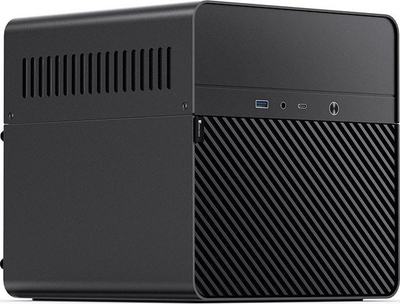Kuti kompjuteri Jonsbo N2, Mini ITX, 5x HDD 3.5", e zezë
