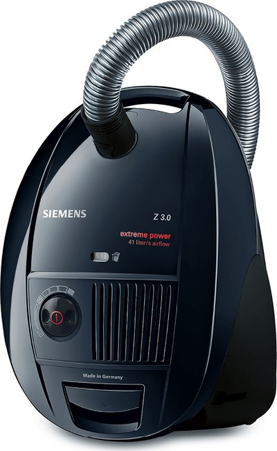 Fshesë me korrent Siemens VSZ3EXTRM11, 4L, filtër HEPA, gri titanium