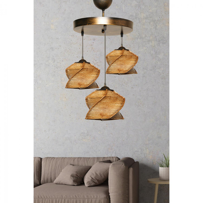 Llambë tavani 3-drita 35×85 cm (HM7493)