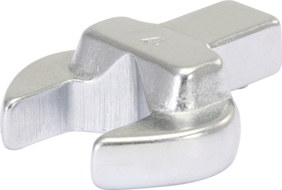 Kokë çelësi e hapur KS TOOLS 516.2113, futje 9x12mm, hapje 13mm, ngjyrë argjendtë