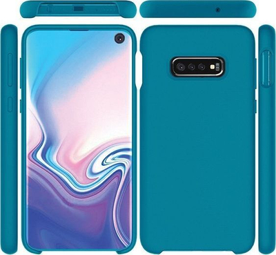 Kapak silikoni Beline për Samsung A52s A52 4G 5G, blu