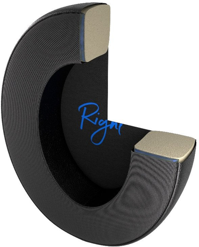 Jastëkë zëvendësues për kufje SPC Gear Earpads Cool Hybrid, xhel ftohës, shkumë memory, të zezë