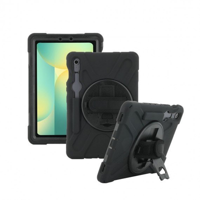 Këllëf tablet Mobilis 072006, 10.9", rrotullues 360°, i zi
