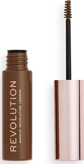 Ngjyrë për vetulla Makeup Revolution Brow Gel, kafe