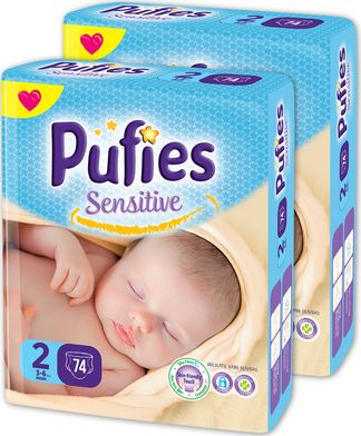 Pelena Sensitive 2 Mini- Maxi Pack (3-6 kg) 148 copa