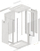 Kabinet rrjeti Lanberg WF01-6418-10S, 19", 18U, gri