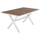 Tavolinë drejtkëndore Tawnee 150×89,5×73 Hcm (HM6037.02), bardhë